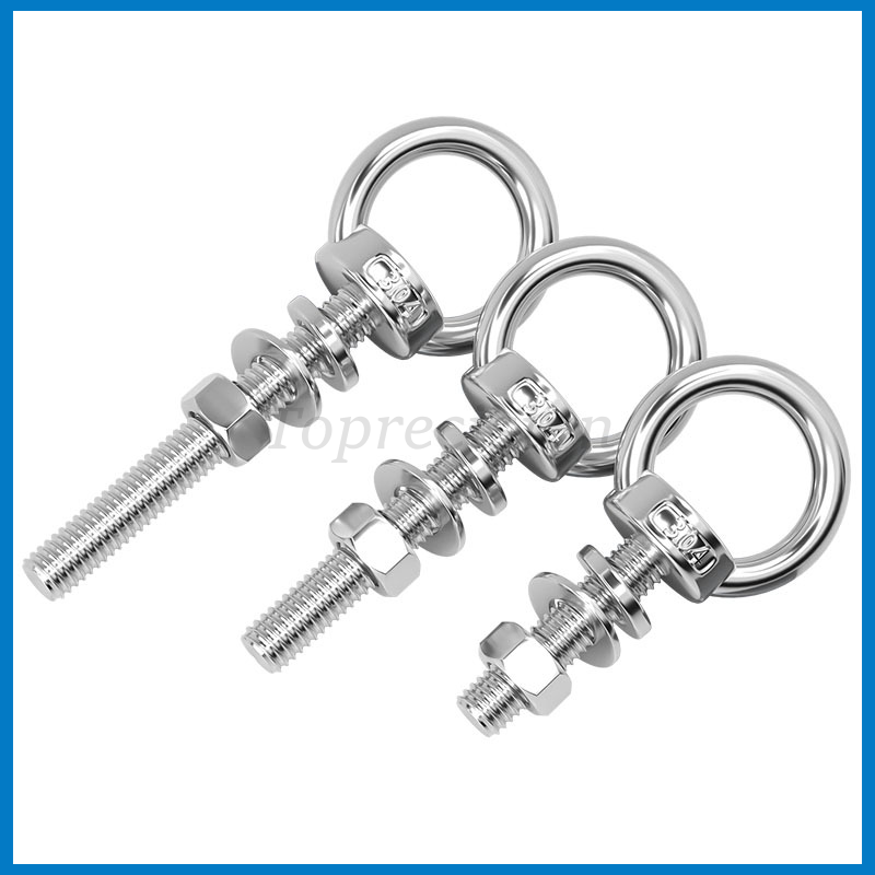 不锈钢加长吊环螺丝