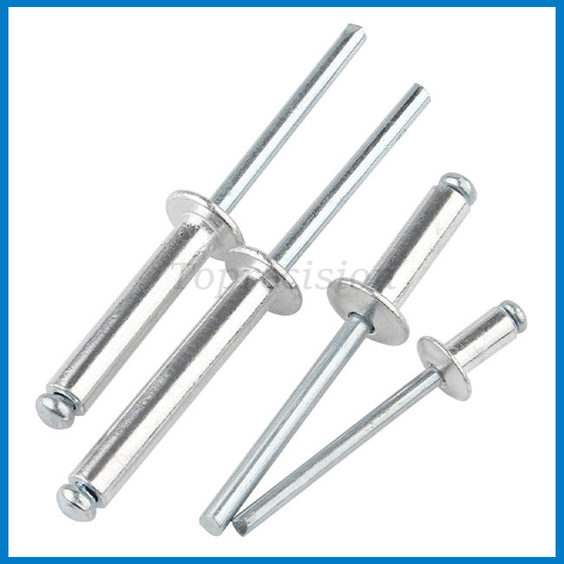 开口型铝铁圆头抽芯铆钉