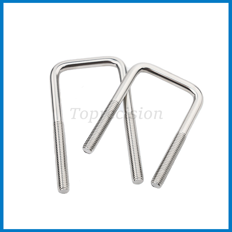 永精U型直角方卡夹固定管箍螺丝 