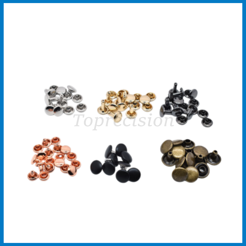 永精鞋子袋子包包衣服环保铜双面铆钉