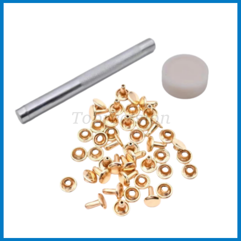 永精圆帽服装辅料箱包纯铜双面铆钉