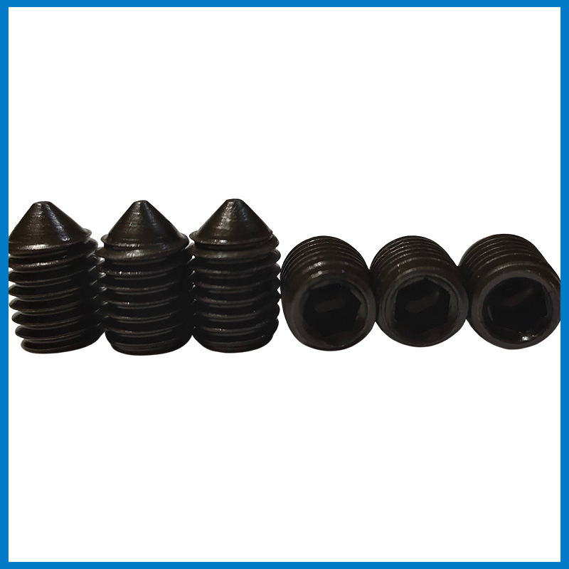 永精12.9级内六角尖头紧定螺钉