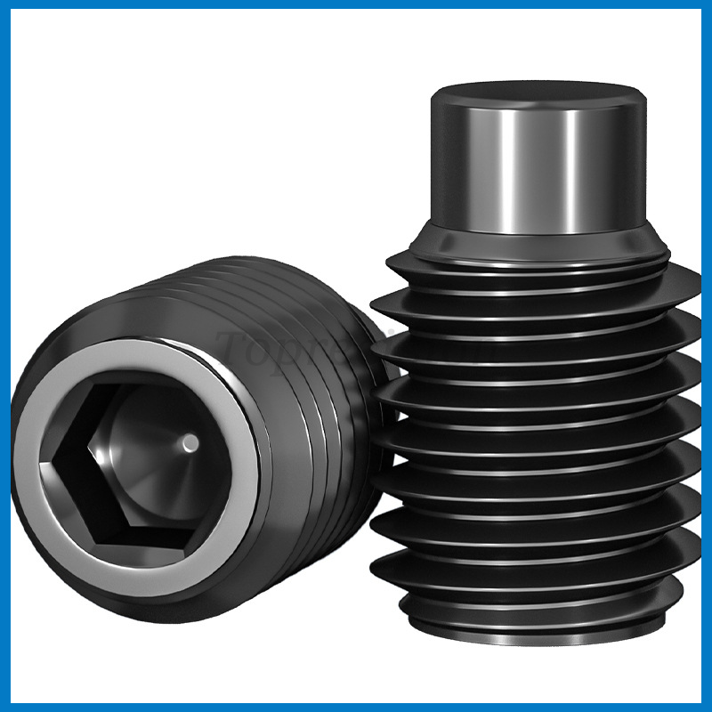 永精内六角机米顶丝无头止付螺钉