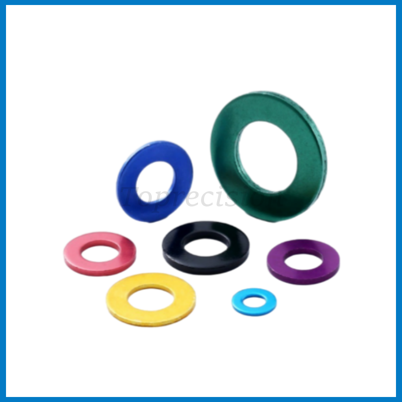 永精圆形紫铜弹簧尼龙平垫片