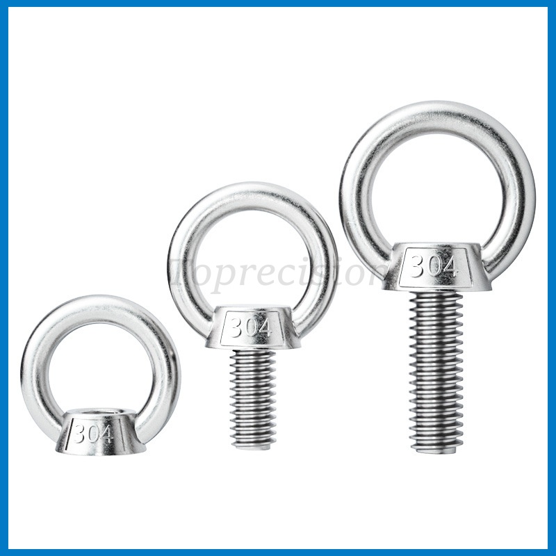 永精304不锈钢吊环螺栓螺母套装