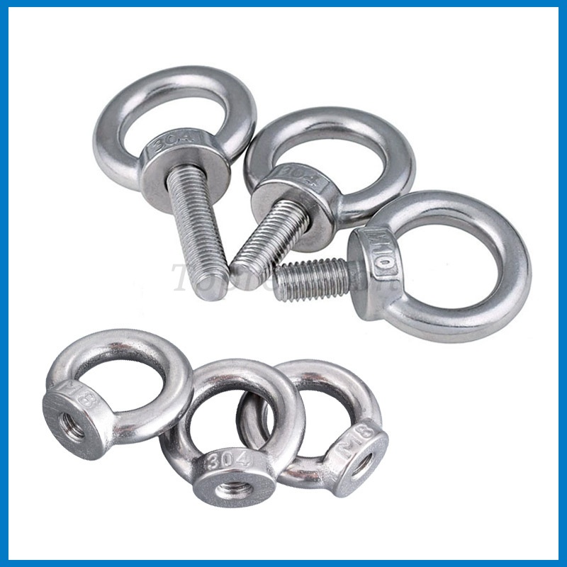 永精不锈钢O型起重吊环螺栓螺母